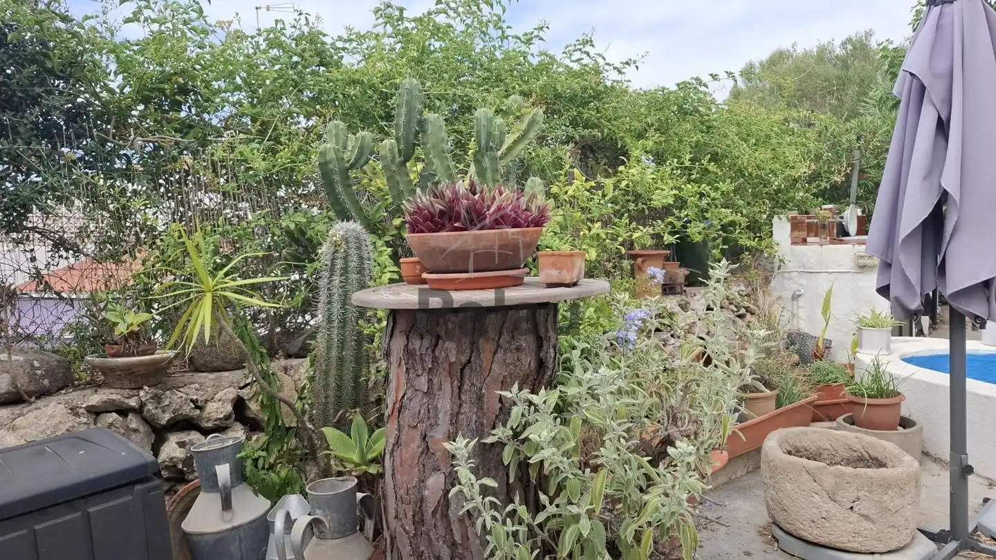 Garden of Houses for sale in Es Castell  with Air Conditioner, Heating and Private garden