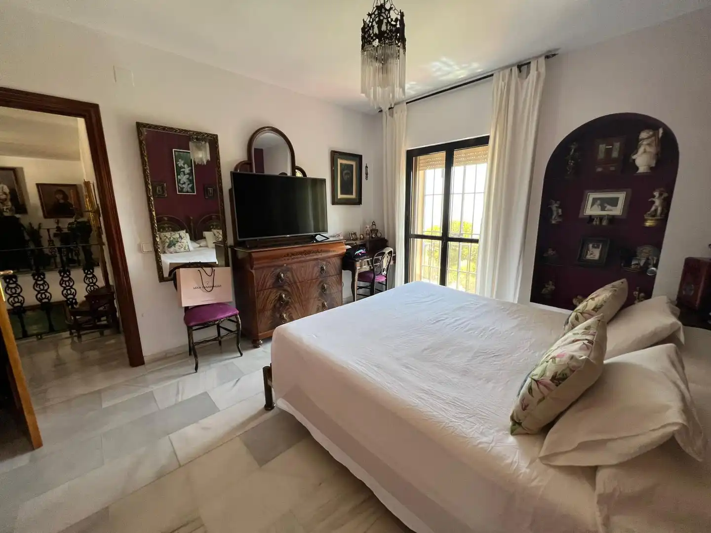 Bedroom of Houses for sale in Málaga  with Air Conditioner, Heating and Private garden