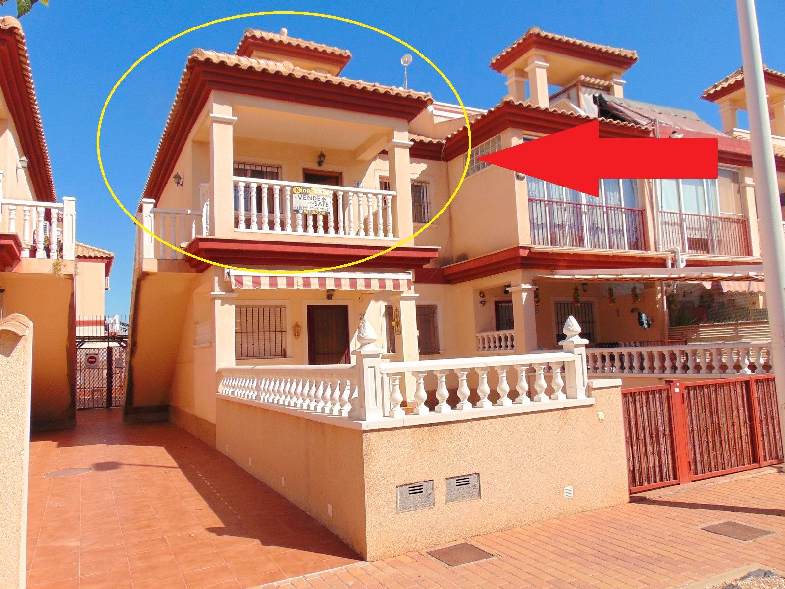 Exterior view of Attic for sale in San Pedro del Pinatar  with Terrace, Furnished and Oven