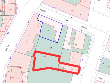 Terreno residencial en venta en Plaza San Benito