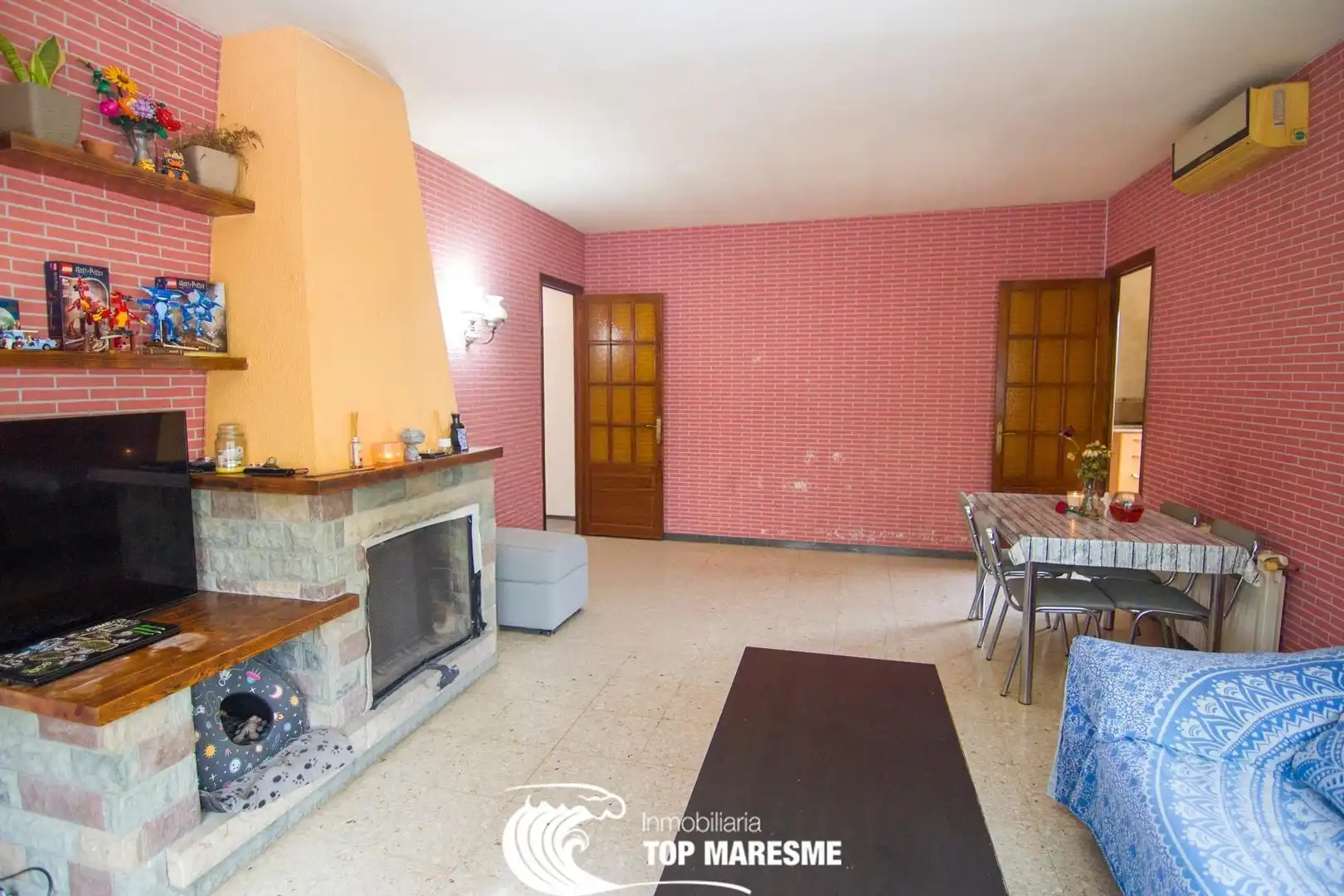 Sala de estar de Casa o chalet en venta en Caldes de Montbui con Calefacción y Piscina