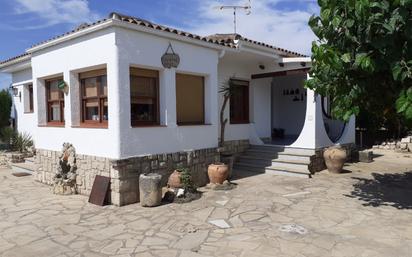 Exterior view of House or chalet for sale in La Pobla de Massaluca  with Terrace