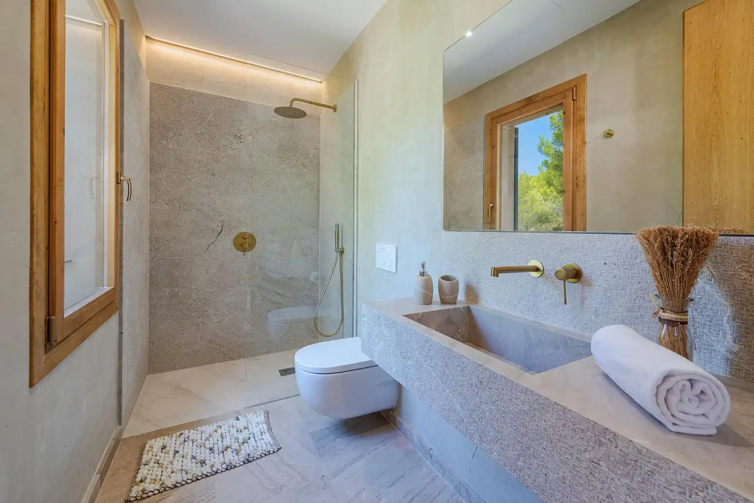 Bathroom of Houses for rent in Pollença  with Air Conditioner, Terrace and Storage room