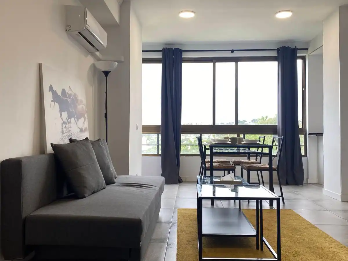 Living room of Apartments for rent in Marbella  with Air Conditioner and Community pool