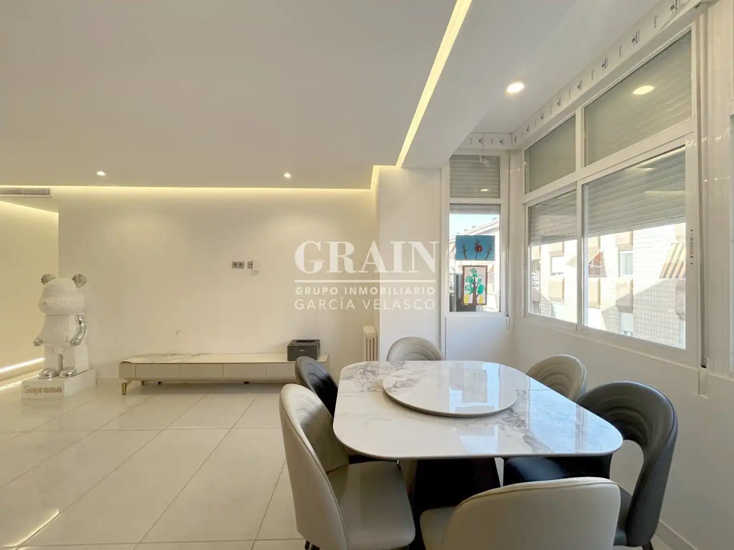 Dining room of Flat for sale in Albacete  with Air Conditioner, Heating and Balcony