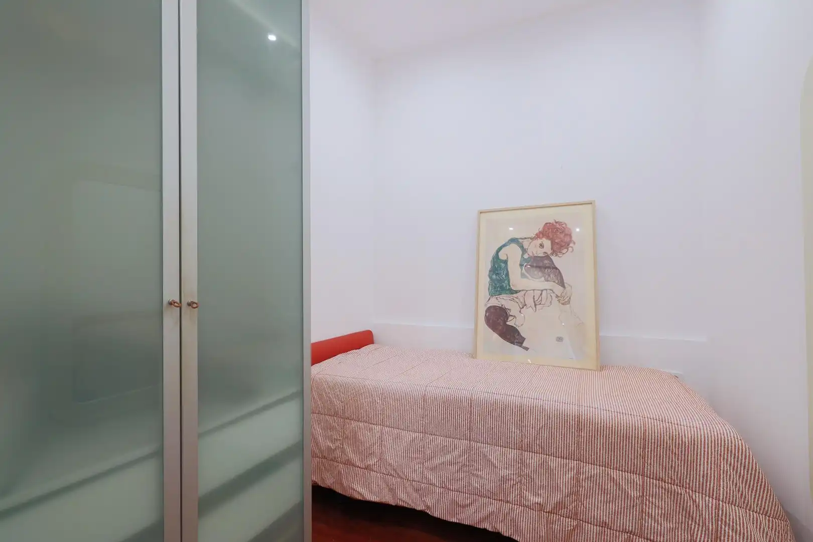 Bedroom of Ground floor for sale in Barcelona  with Air Conditioner, Heating and Parquet flooring