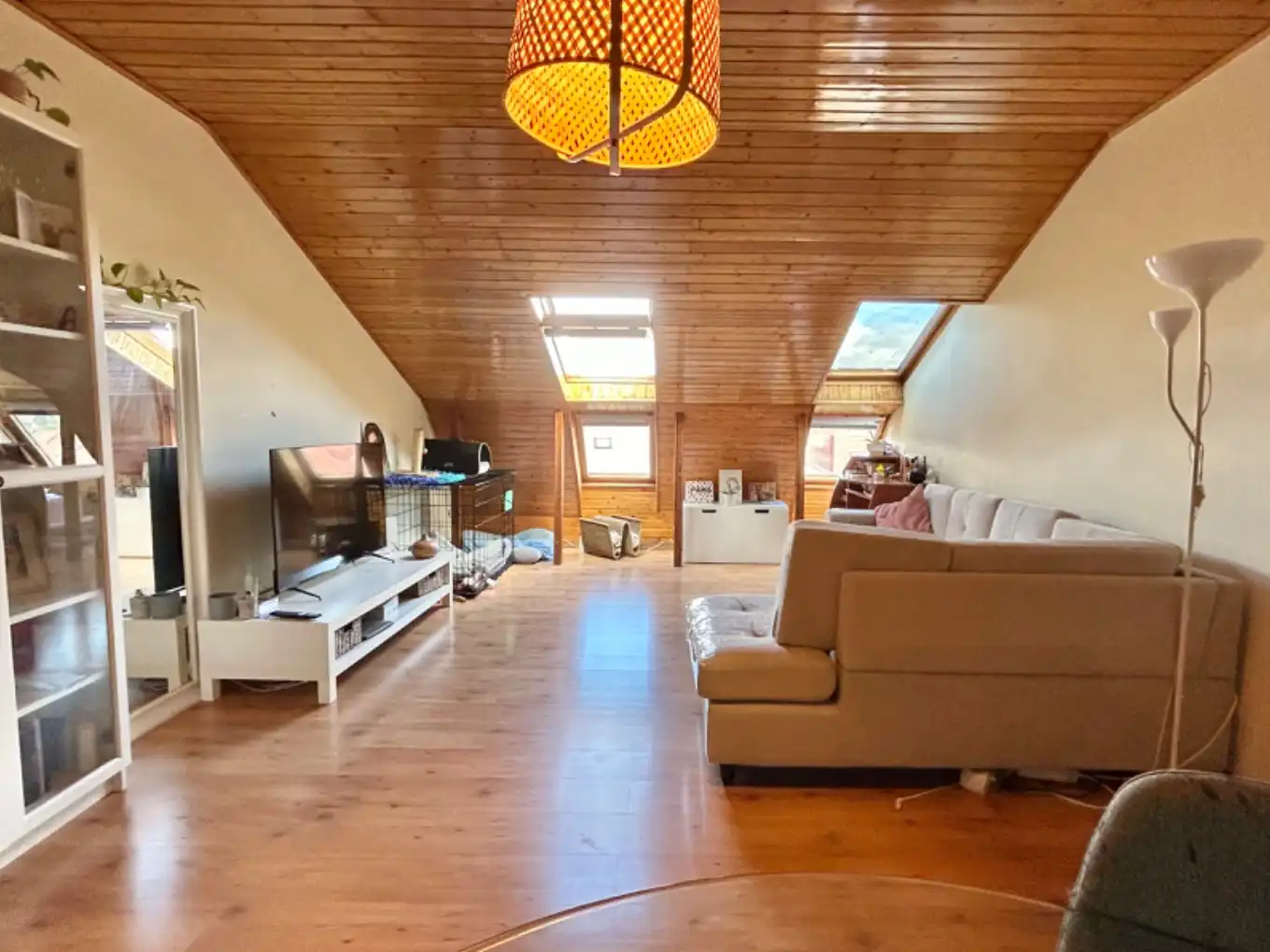 Living room of Flat for sale in Galapagar  with Air Conditioner, Heating and Parquet flooring