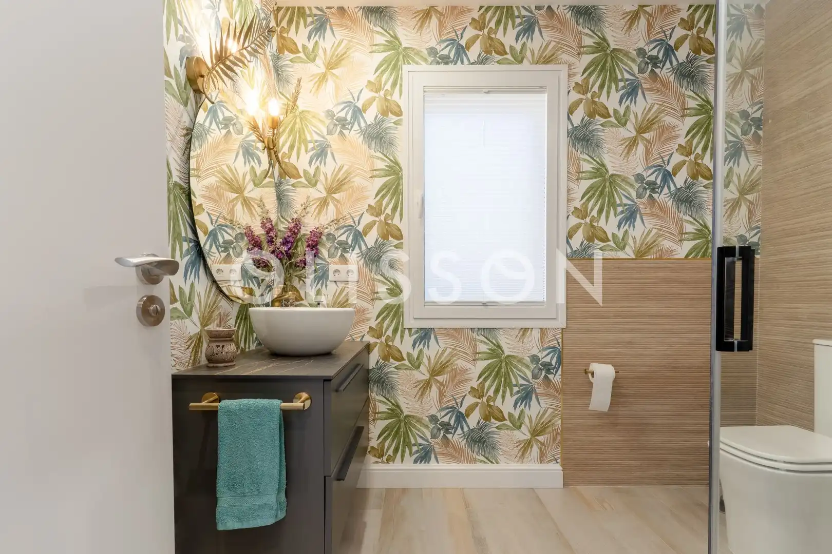 Baño de Casa o chalet en venta en Madrid con Aire acondicionado, Calefacción y Jardín privado