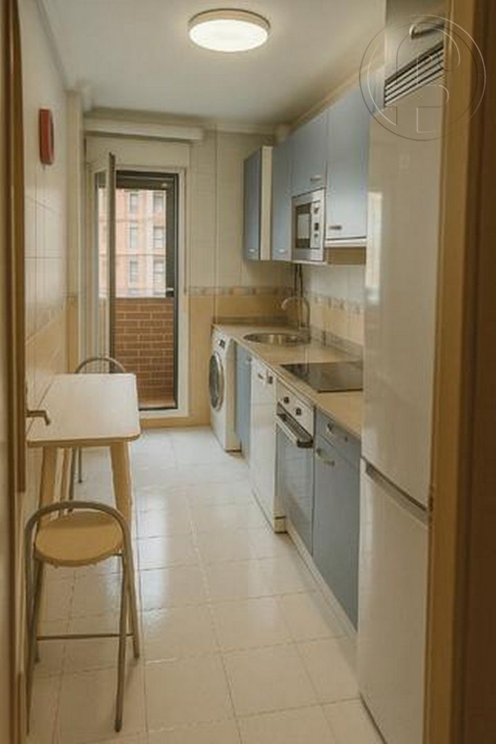 Kitchen of Flat to rent in Santander  with Heating, Parquet flooring and Storage room