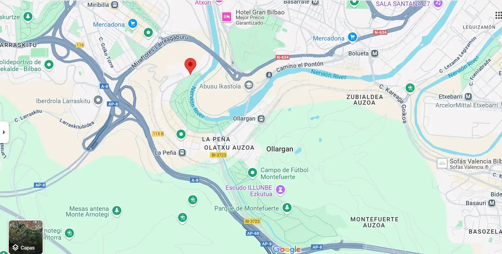 Geschaftsraum zum Verkauf in Zamakola Kalea, La Peña