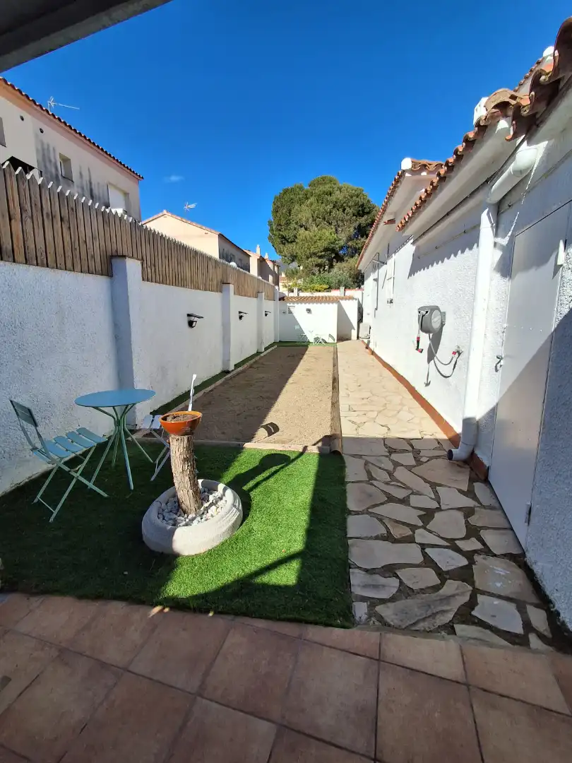 Garten von Haus oder Chalet zum Verkauf in Mont-roig del Camp mit Klimaanlage, Heizung und Privatgarten