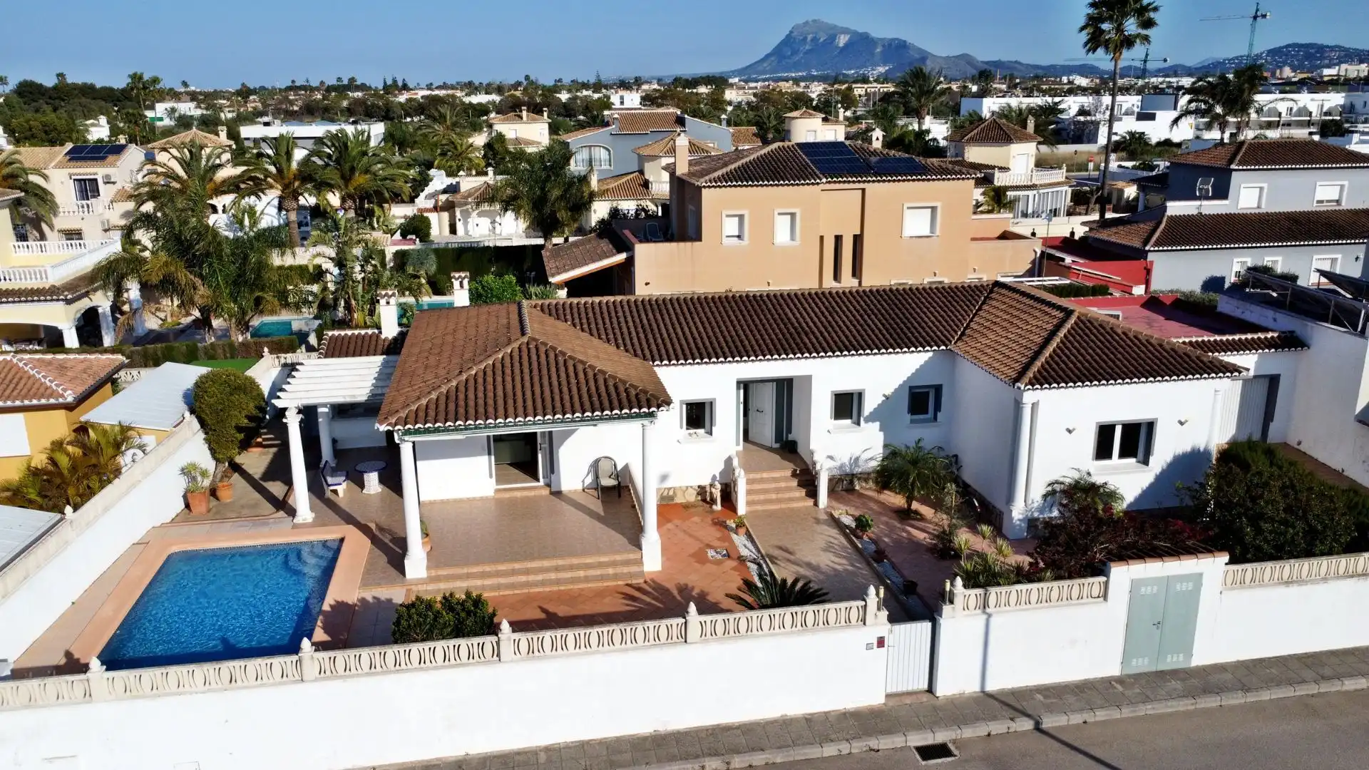Vista exterior de Casa o chalet en venta en El Verger con Aire acondicionado, Calefacción y Jardín privado