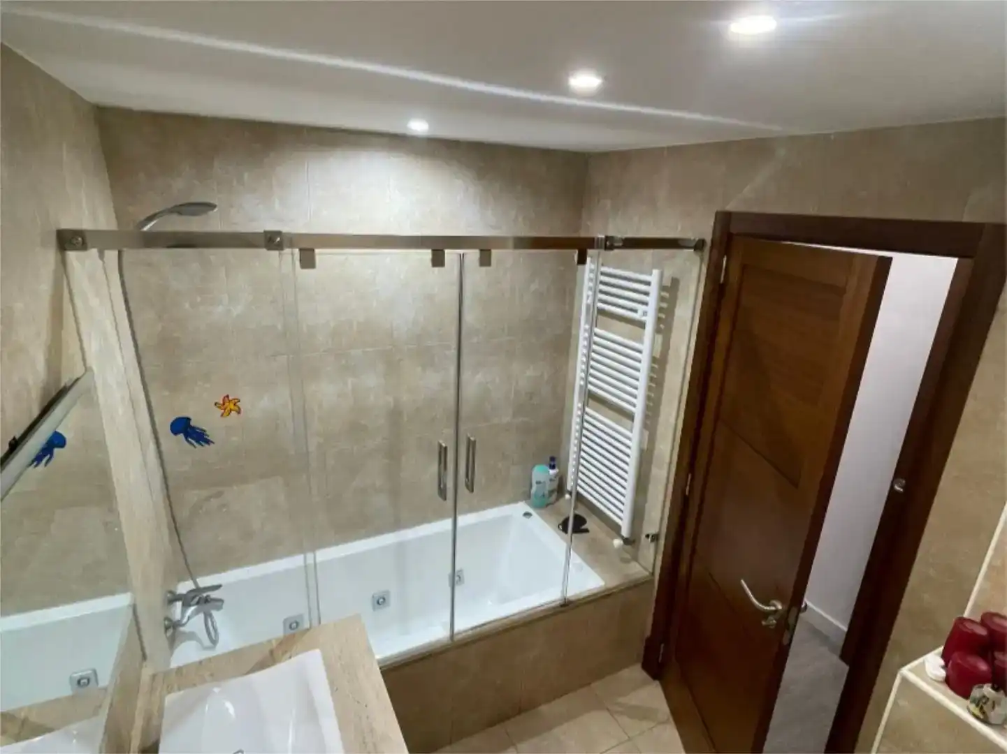 Bathroom of Flat for sale in Manacor  with Air Conditioner and Balcony