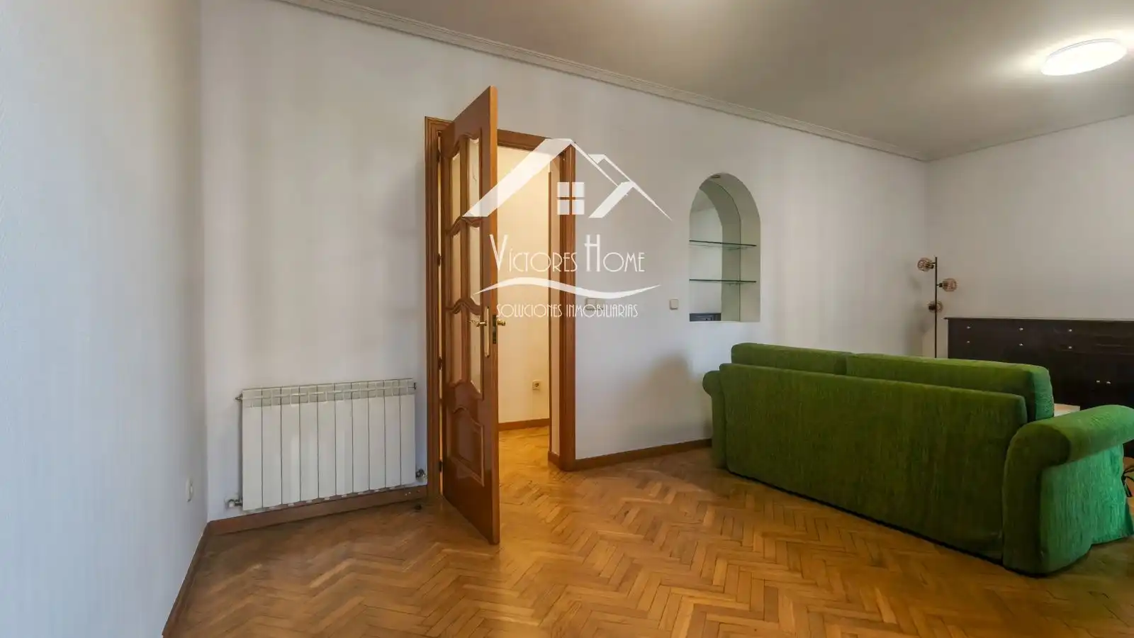 Living room of Flat for rent in Madrid  with Air Conditioner, Heating and Terrace