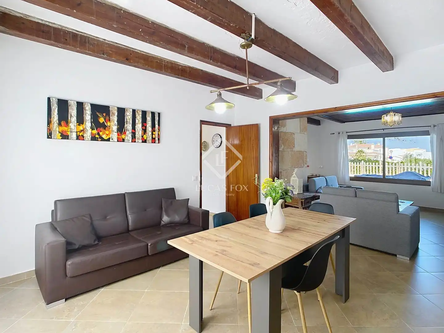 Sala d'estar de Casa o xalet en venda en Ciutadella de Menorca amb Aire condicionat, Traster i Piscina