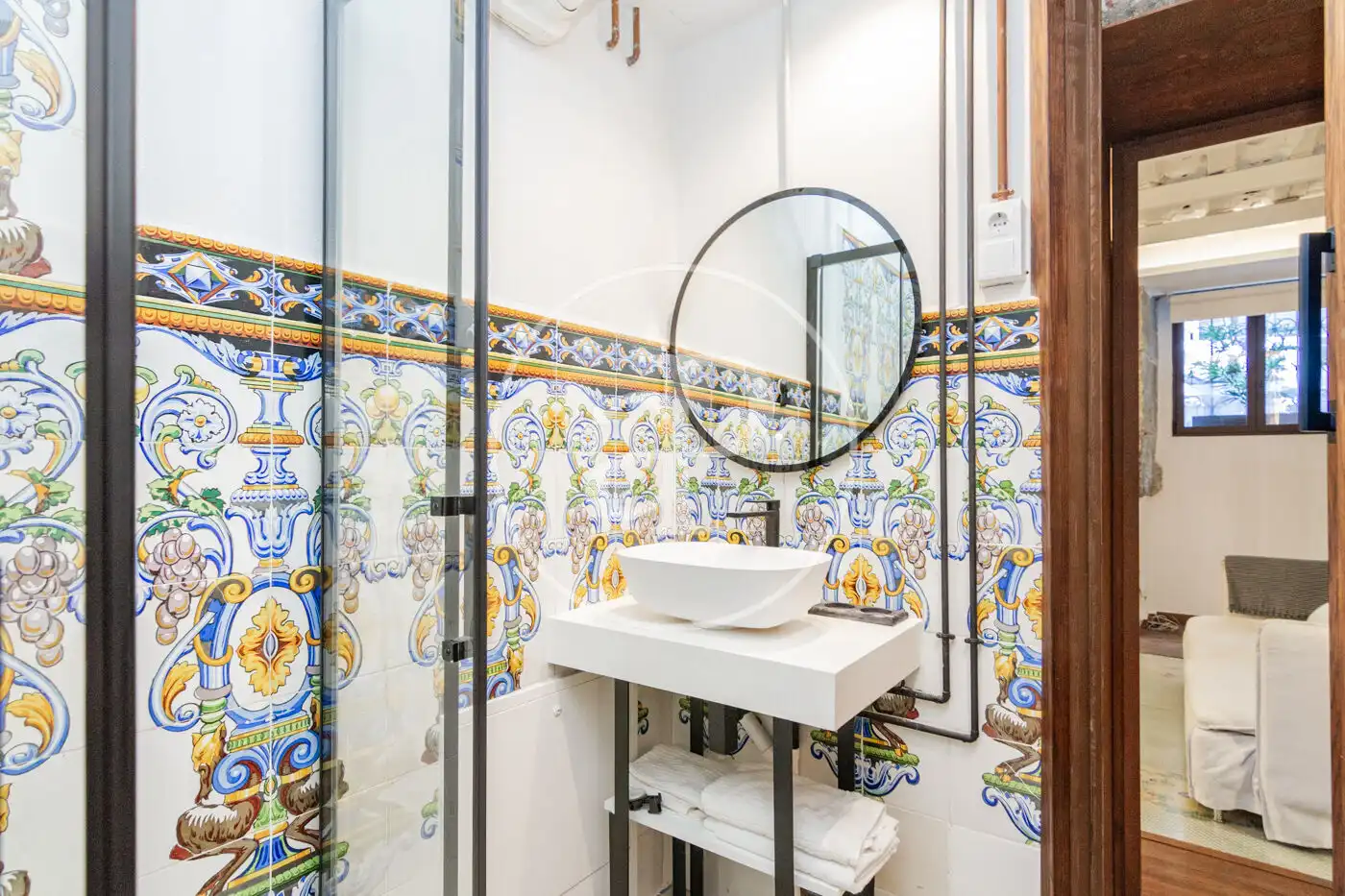 Bathroom of Flat for sale in Madrid  with Heating and Furnished