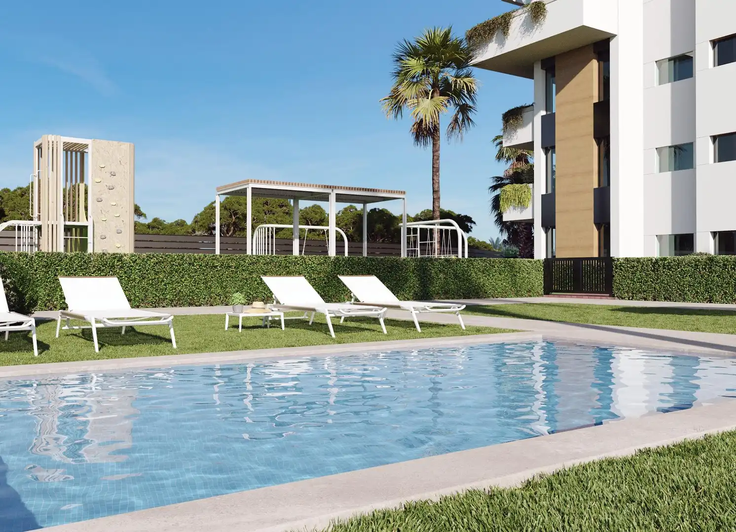 Piscina de Apartamento en venta en Torre-Pacheco con Aire acondicionado, Terraza y Trastero