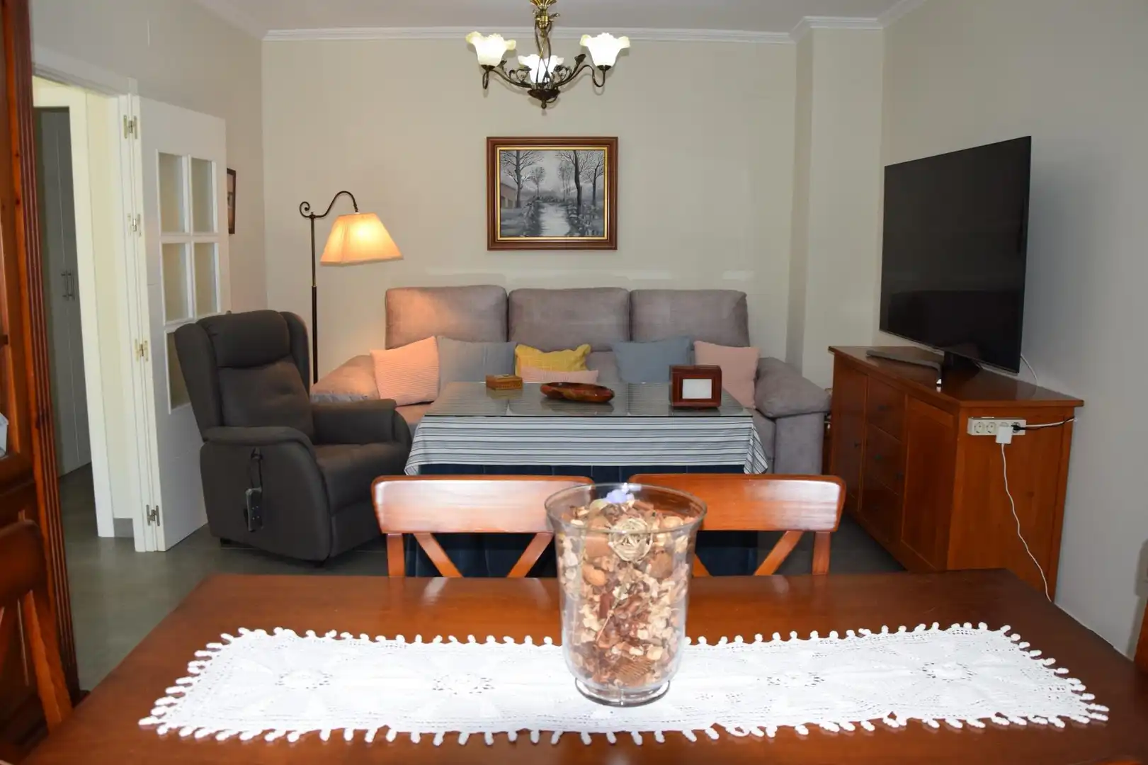 Living room of Houses for sale in El Portil  with Air Conditioner, Heating and Terrace