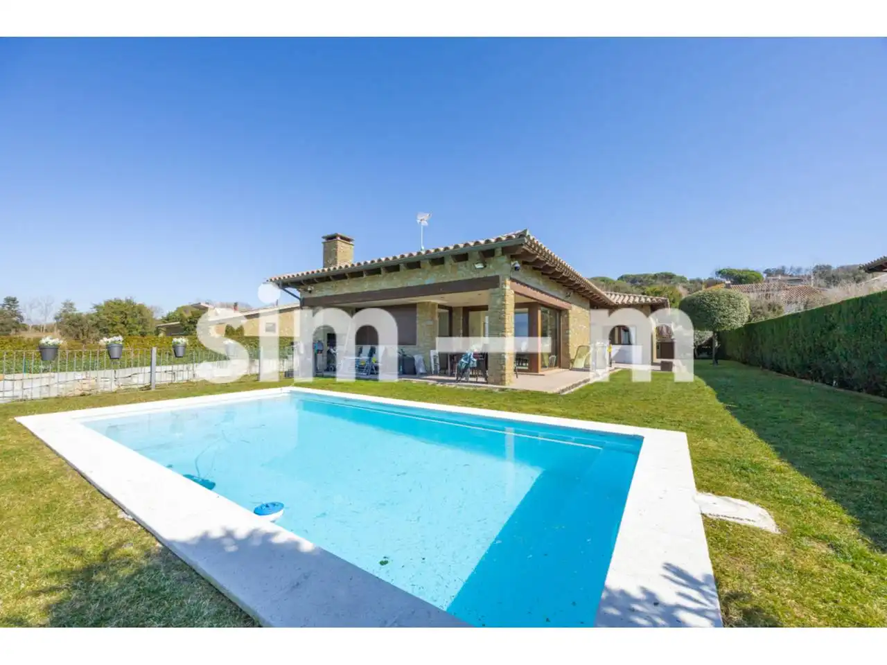 Piscina de Casa o chalet en venta en Folgueroles con Aire acondicionado, Calefacción y Jardín privado
