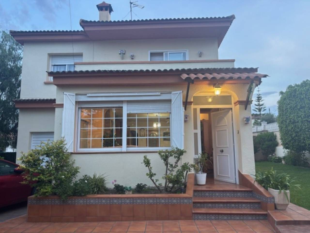 Exterior view of House or chalet for sale in Cunit  with Heating, Private garden and Terrace