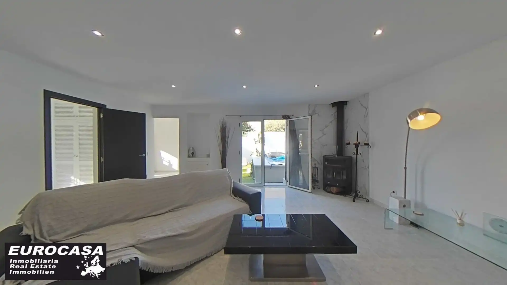 Wohnzimmer von Haus oder Chalet zum Verkauf in La Nucia mit Privatgarten, Terrasse und Abstellraum