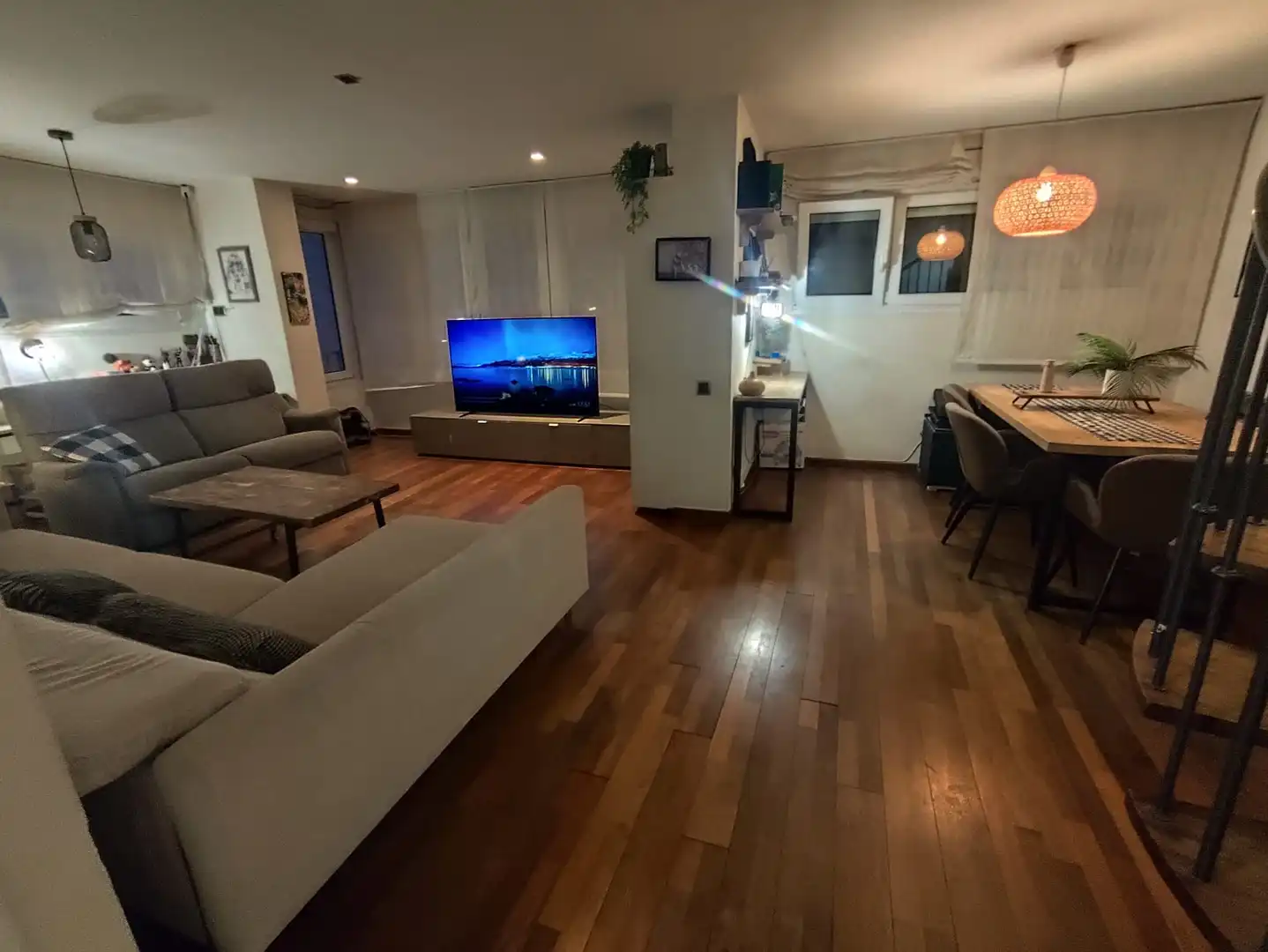 Sala de estar de Dúplex en venta en Salou con Aire acondicionado, Calefacción y Parquet