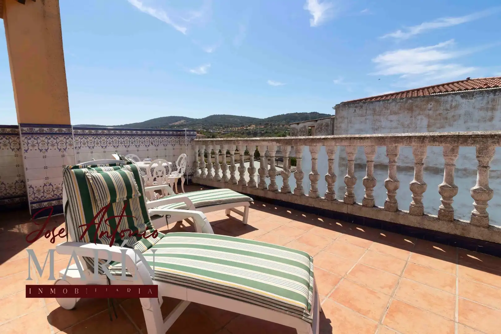 Terraza de Casa o chalet en venta en Salvatierra de los Barros con Aire acondicionado, Terraza y Trastero