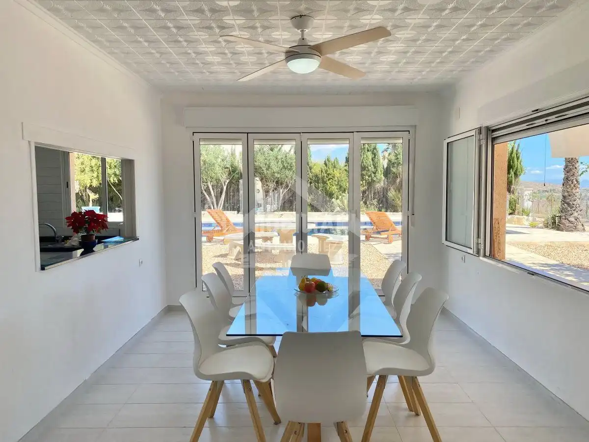 Comedor de Casa o chalet de alquiler en Aspe con Calefacción y Amueblado