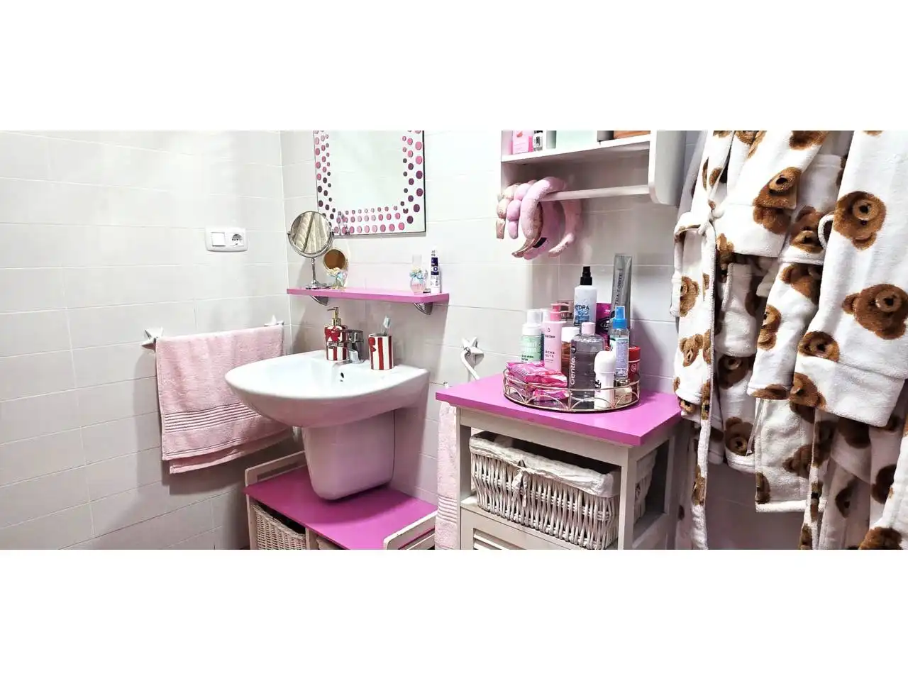 Bathroom of Detached homes for sale in Roquetas de Mar  with Terrace and Furnished
