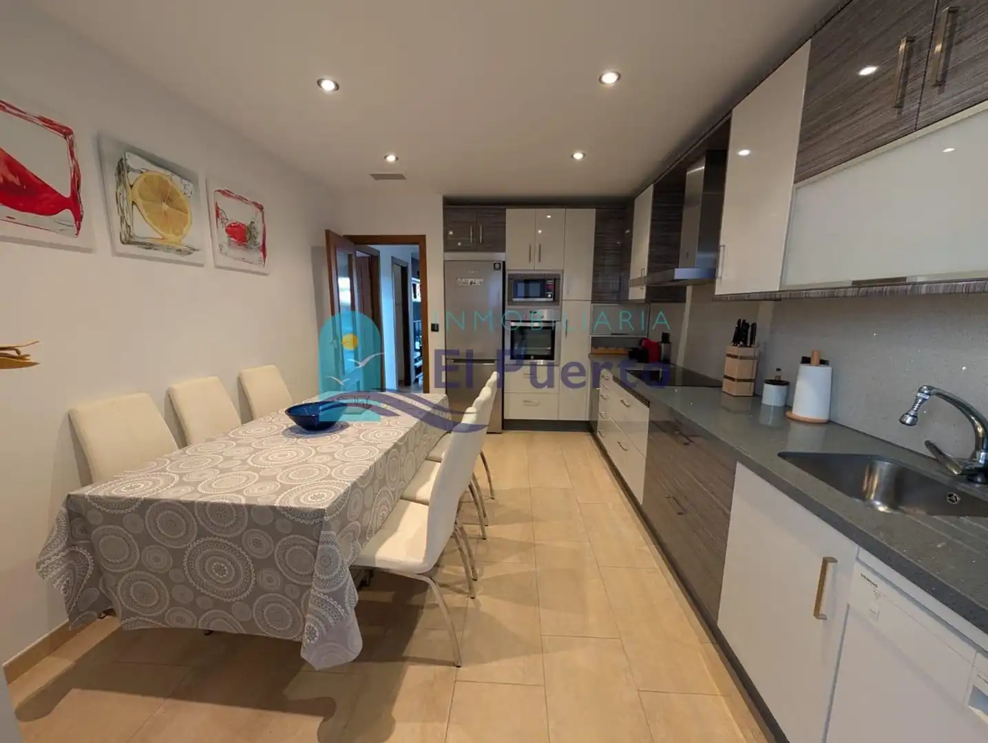Kitchen of Houses for sale in Mazarrón  with Air Conditioner, Heating and Terrace