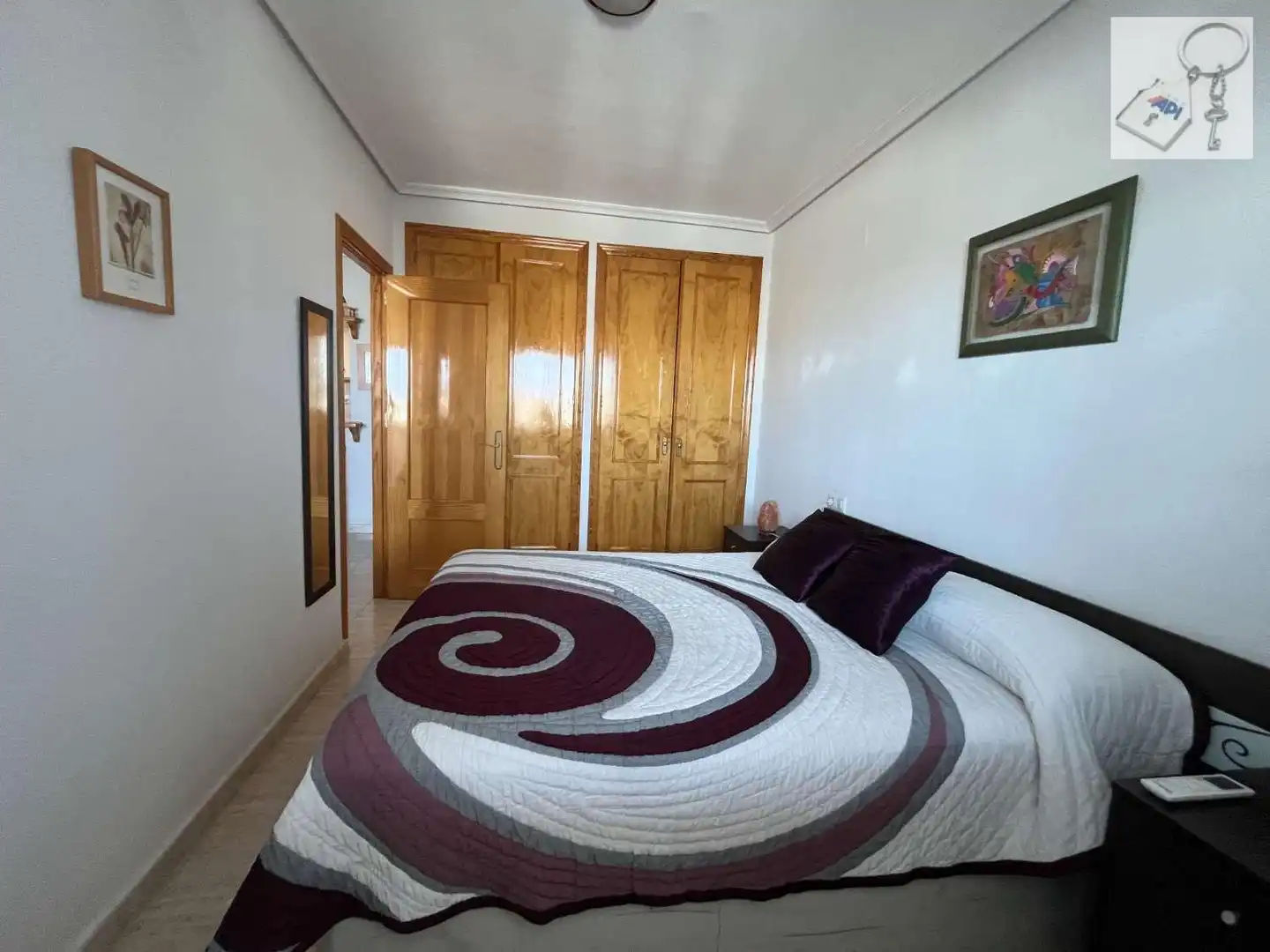 Dormitori de Apartament en venda en Torrevieja amb Aire condicionat, Terrassa i Piscina