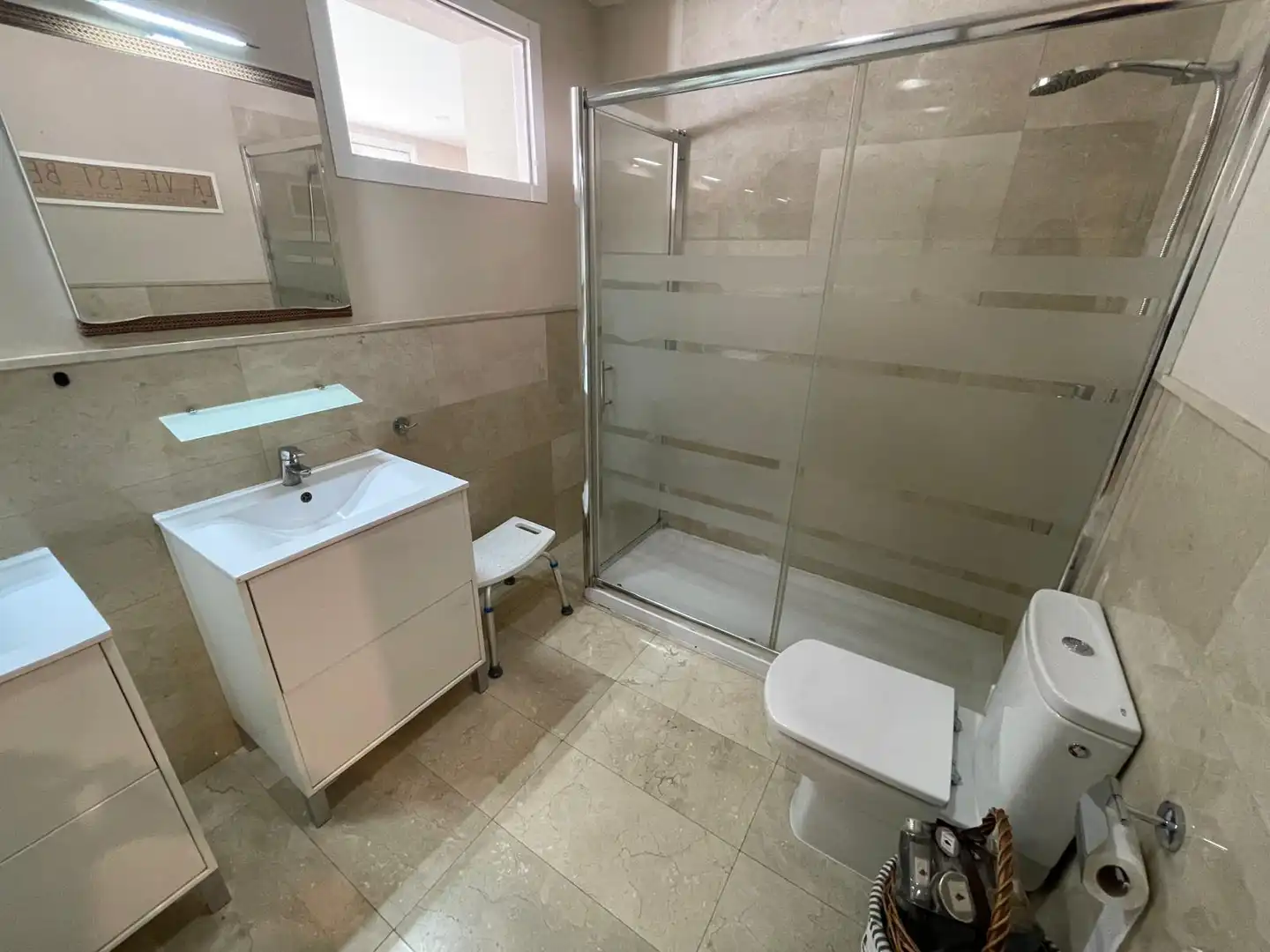Bathroom of Duplexes for rent in Zaragoza  with Air Conditioner, Heating and Parquet flooring