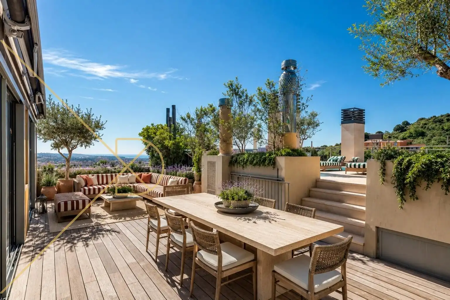 Terraza de Piso en venta en Barcelona con Calefacción, Jardín privado y Parquet