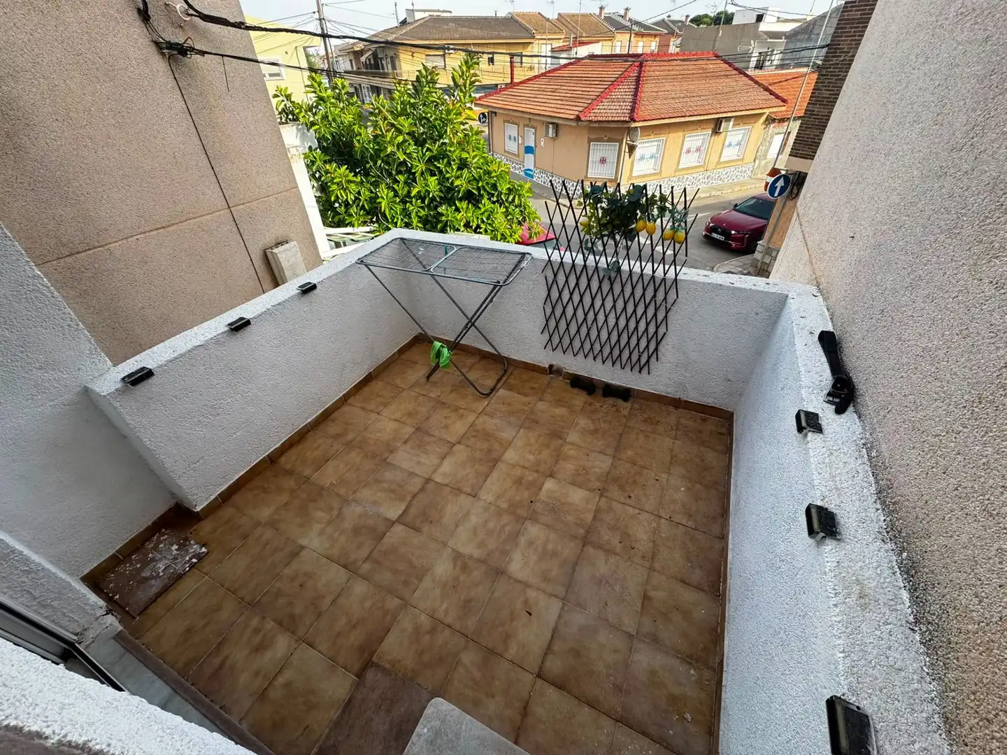 Terrace of Duplexes for sale in San Pedro del Pinatar  with Air Conditioner, Private garden and Storage room