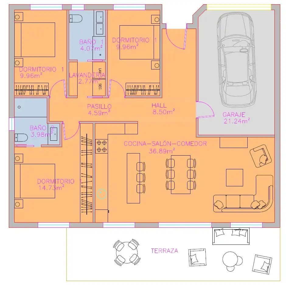 Villa con terrazza in vendita a Avenida Alisas 54, imagen 6