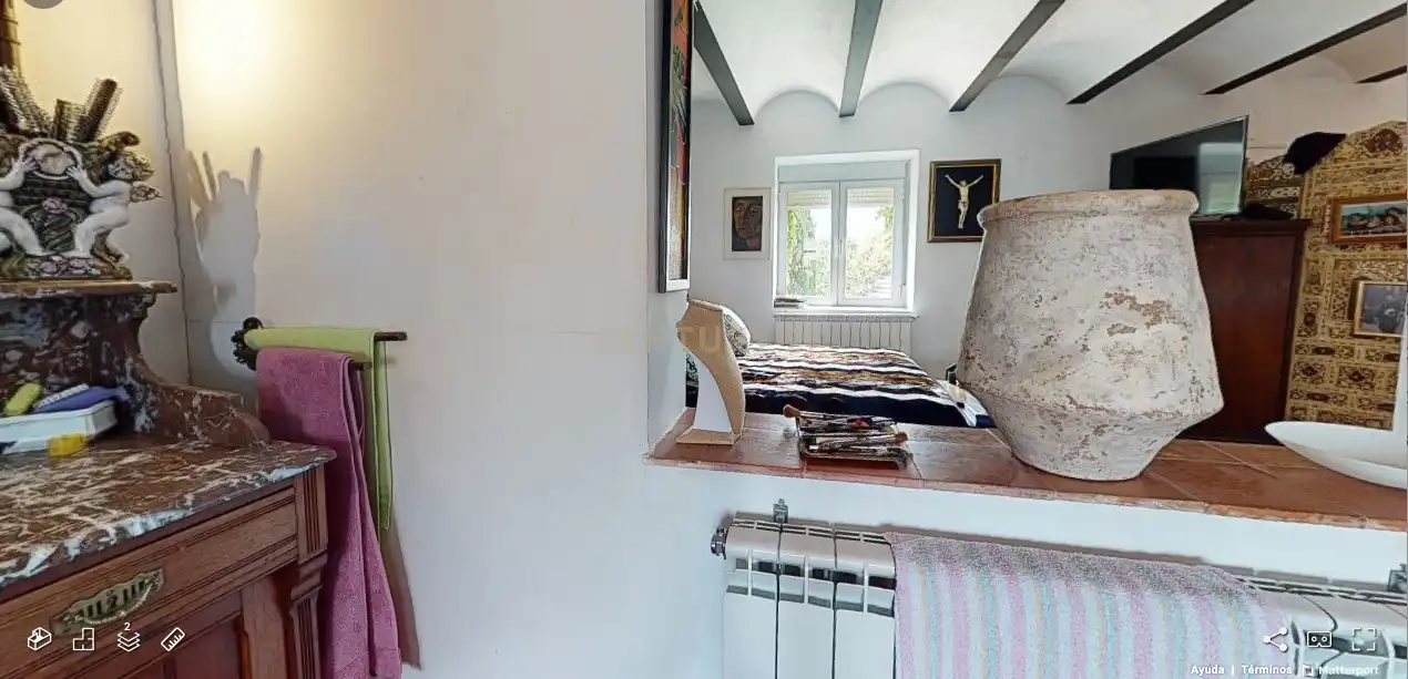 Bedroom of Houses for sale in Piedrabuena  with Air Conditioner, Private garden and Storage room