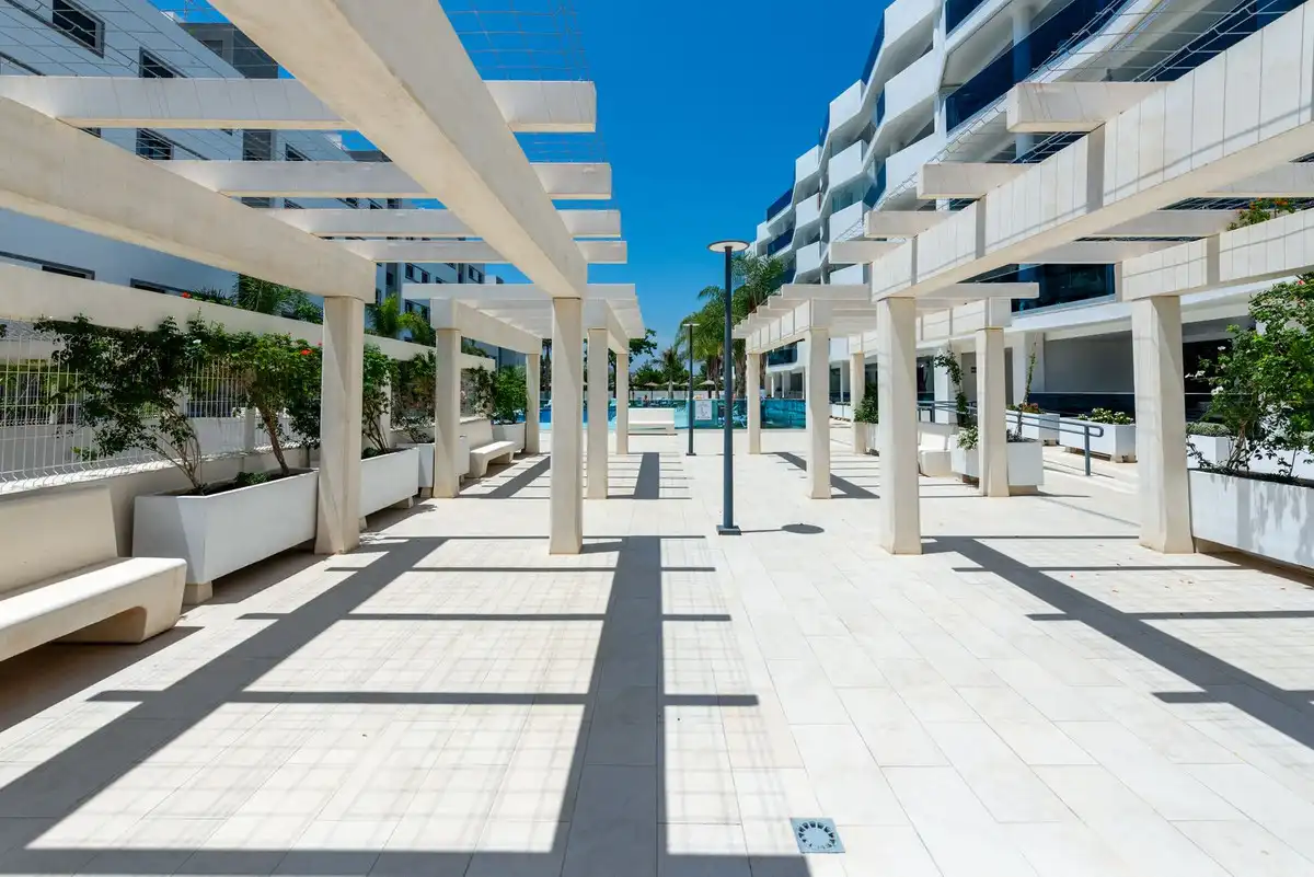 Terrassa de Apartament en venda en Mijas amb Aire condicionat, Terrassa i Moblat