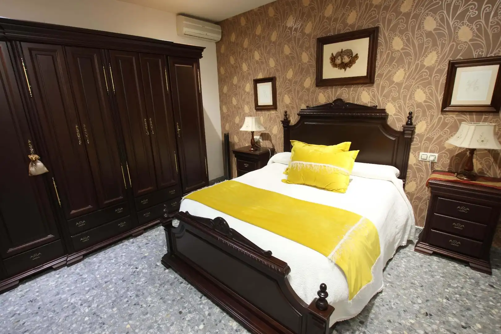 Bedroom of Flat for sale in Montijo  with Air Conditioner, Terrace and Balcony