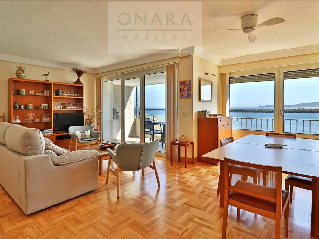 Wohnzimmer von Wohnung zum Verkauf in Hondarribia mit Terrasse