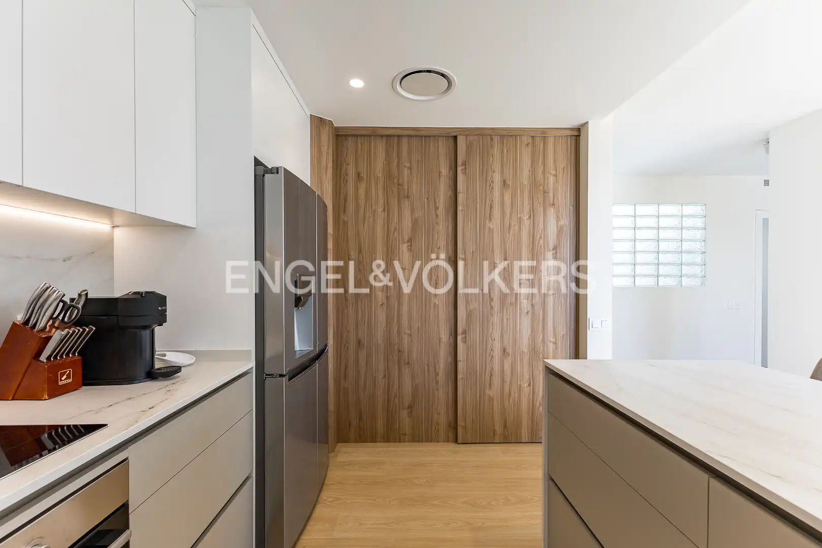 Kitchen of Attic for sale in Barcelona  with Air Conditioner, Heating and Private garden