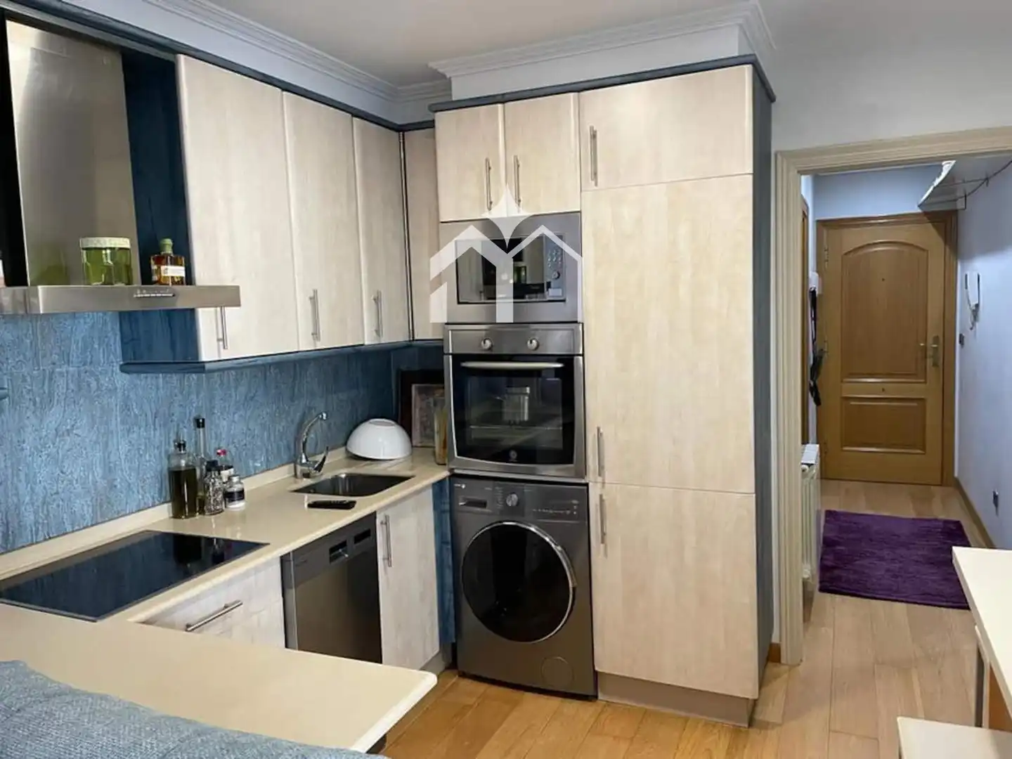 Kitchen of Flat for rent in Vigo   with Heating, Furnished and Oven