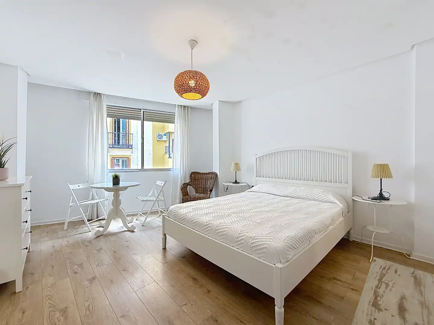 Bedroom of Houses for rent in Málaga  with Air Conditioner, Terrace and Furnished