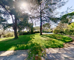 Exterior view of House or chalet for sale in  Madrid Capital  with Air Conditioner, Private garden and Swimming Pool