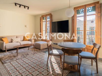 Living room of Apartment to rent in  Barcelona Capital