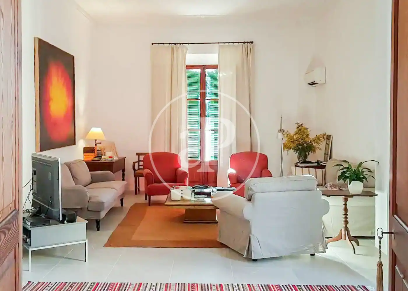 Sala de estar de Casa o chalet de alquiler en Sóller con Calefacción y Amueblado