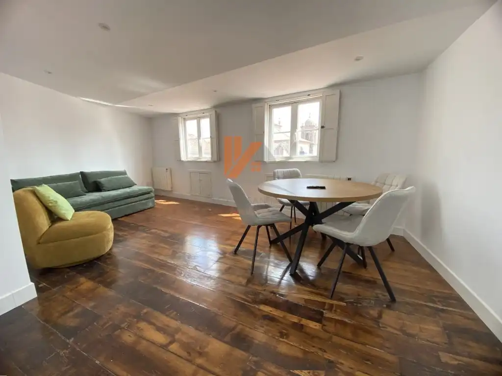 Wohnzimmer von Loft zur Miete in Santiago de Compostela  mit Möbliert
