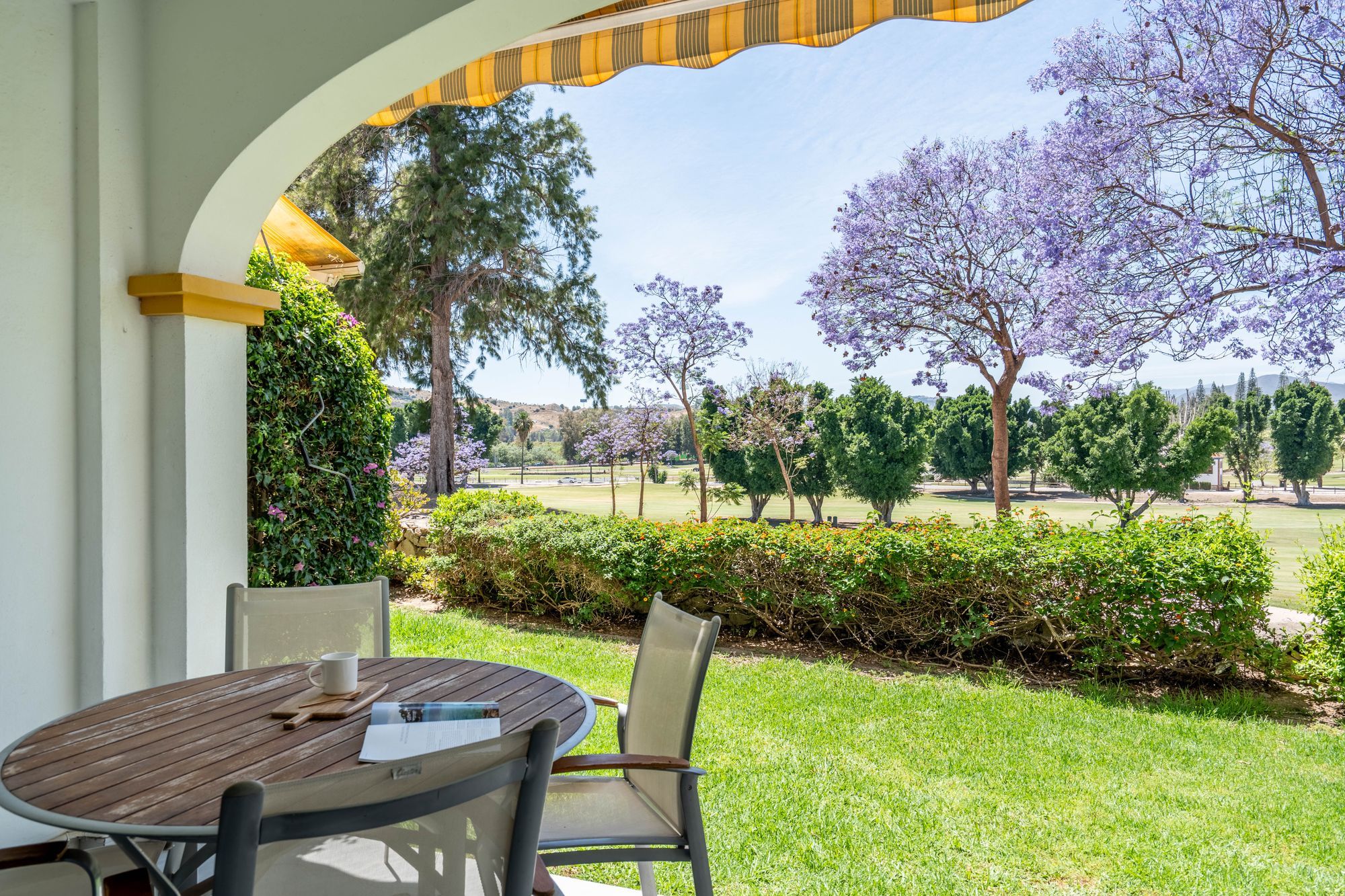 Garden of Single-family semi-detached for sale in Mijas  with Terrace and Balcony