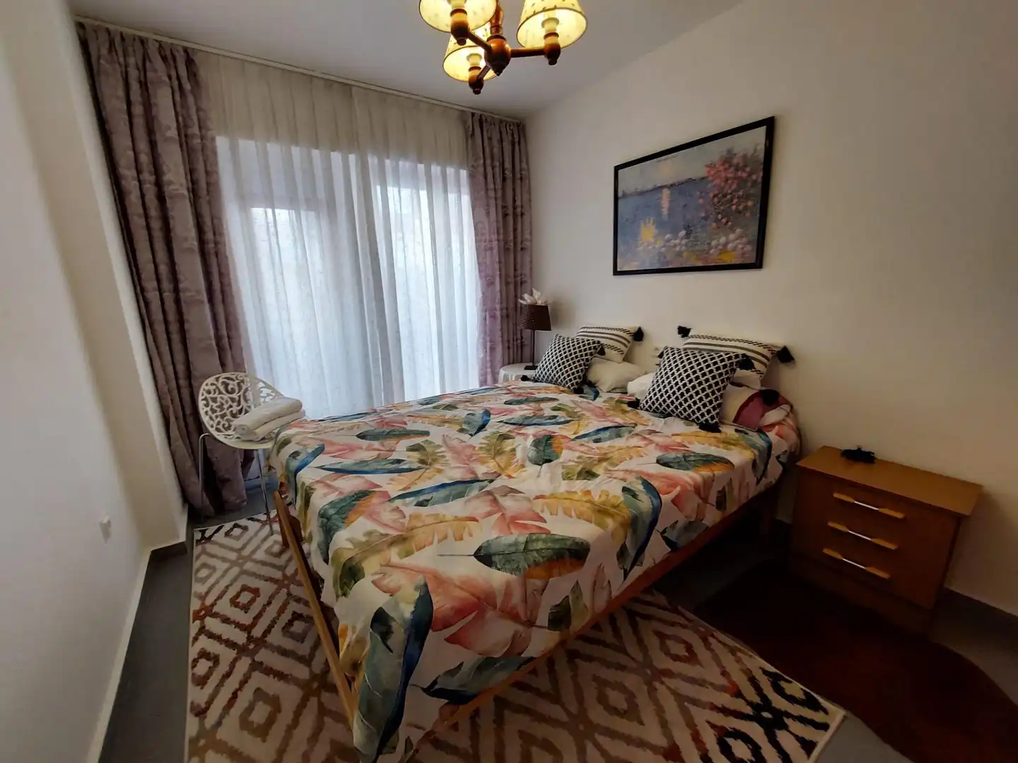 Bedroom of Flat for rent in Alicante / Alacant  with Air Conditioner and Furnished