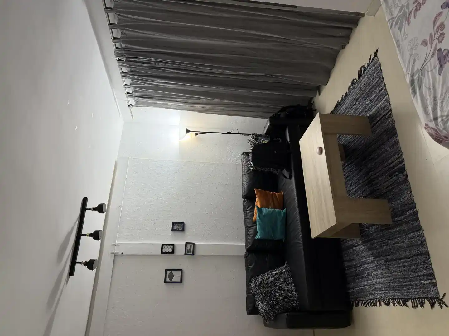 Living room of Study for rent in Madrid  with Swimming Pool and Furnished