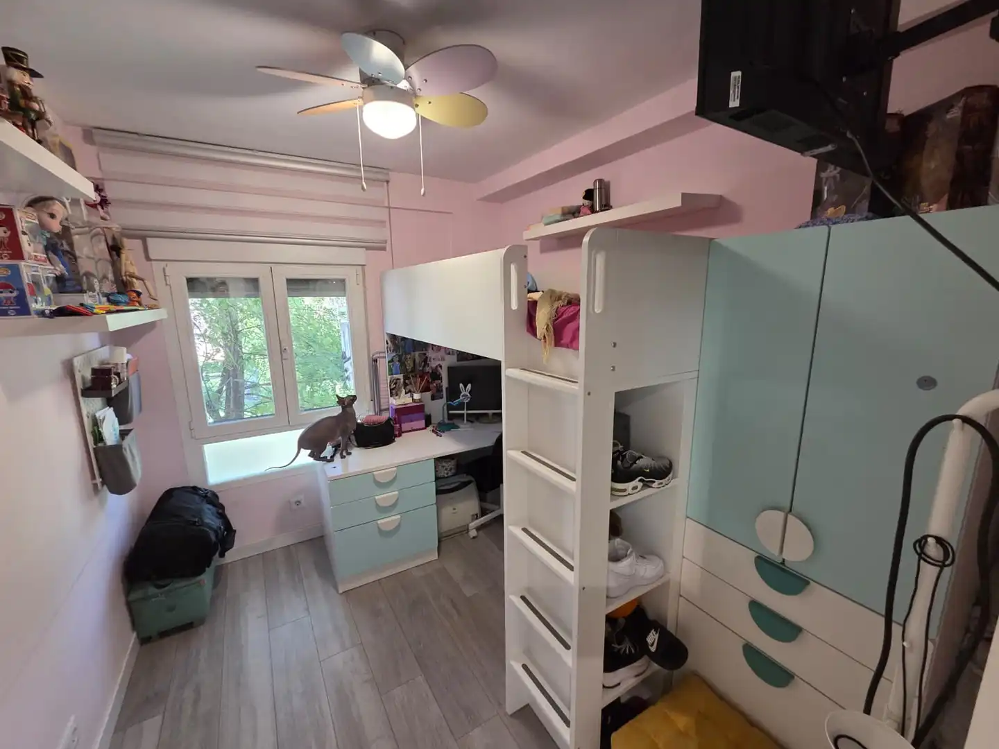 Bedroom of Flat for sale in Móstoles  with Air Conditioner, Heating and Parquet flooring